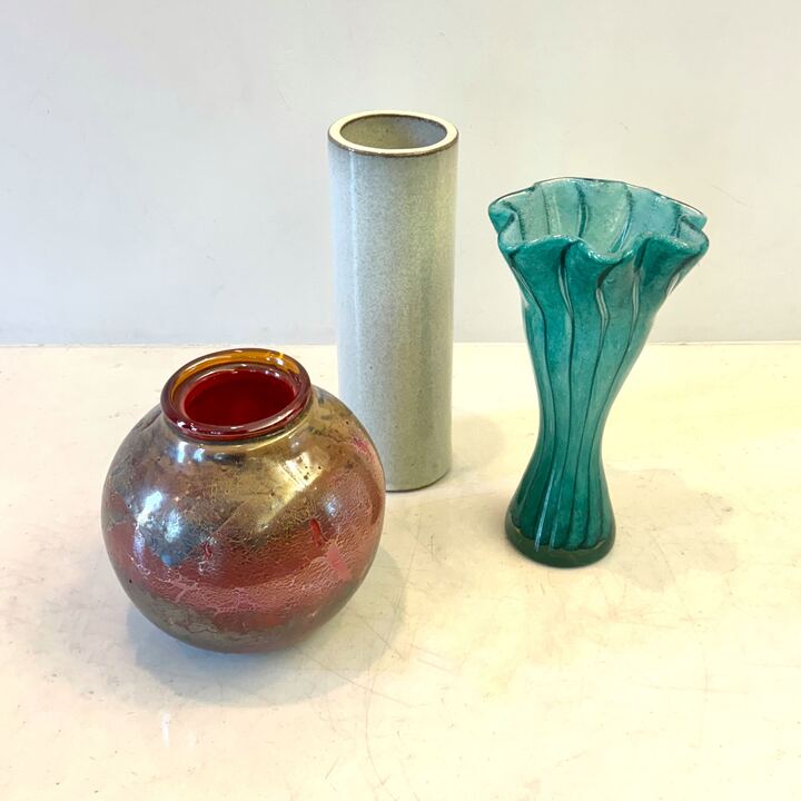 リユース投入花器　